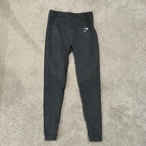 Gymshark vital seamless legging, grey marl in size M
